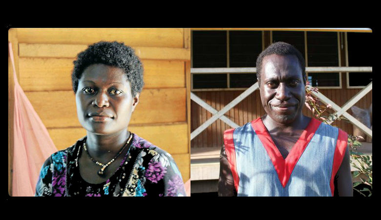 Leoba Davana and her husband James Channel, jailed for abortion