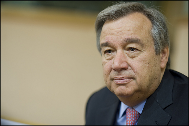 António Guterres - UN Secretary-General Credits:©European Parliament/Pietro Naj-Oleari