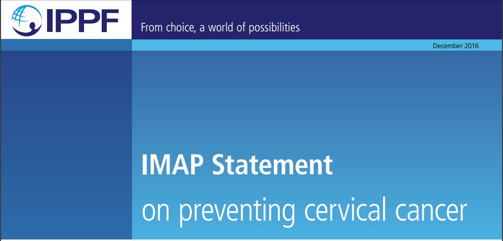 IMAP Statement on preventing cervical cancer