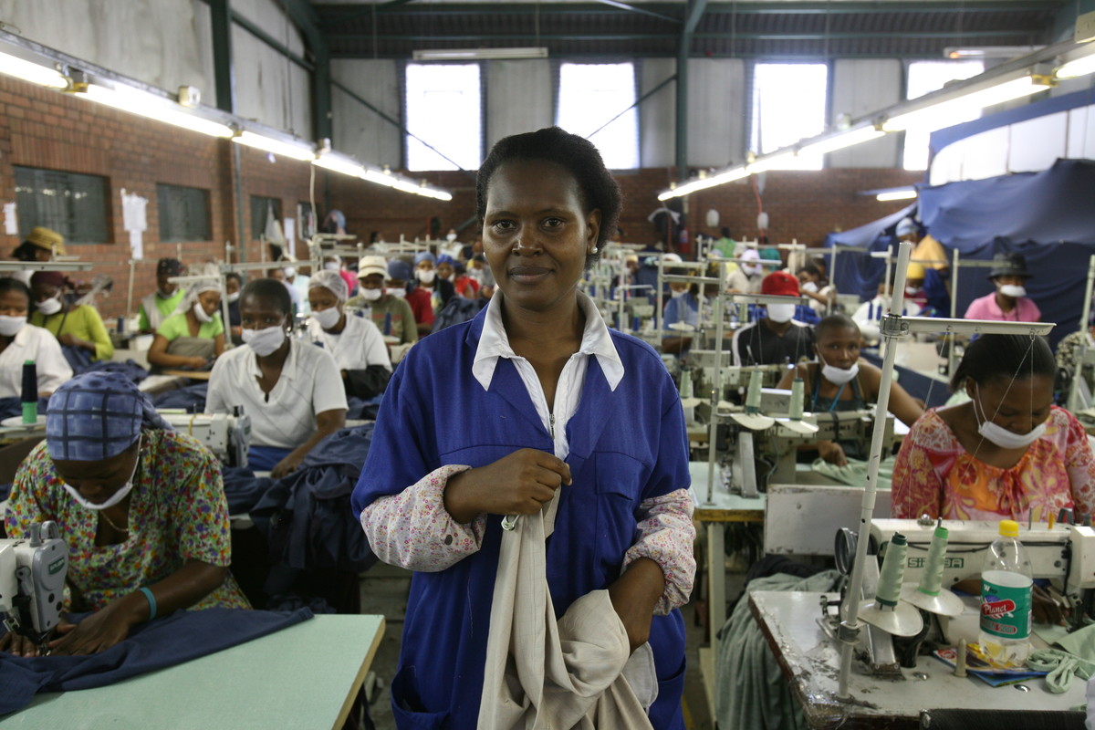 Ethiopia sewing factory 