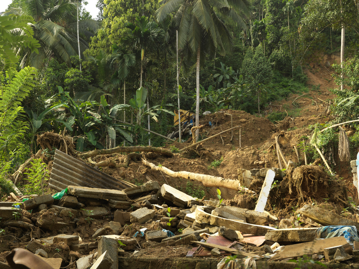 The aftermath of the floods 