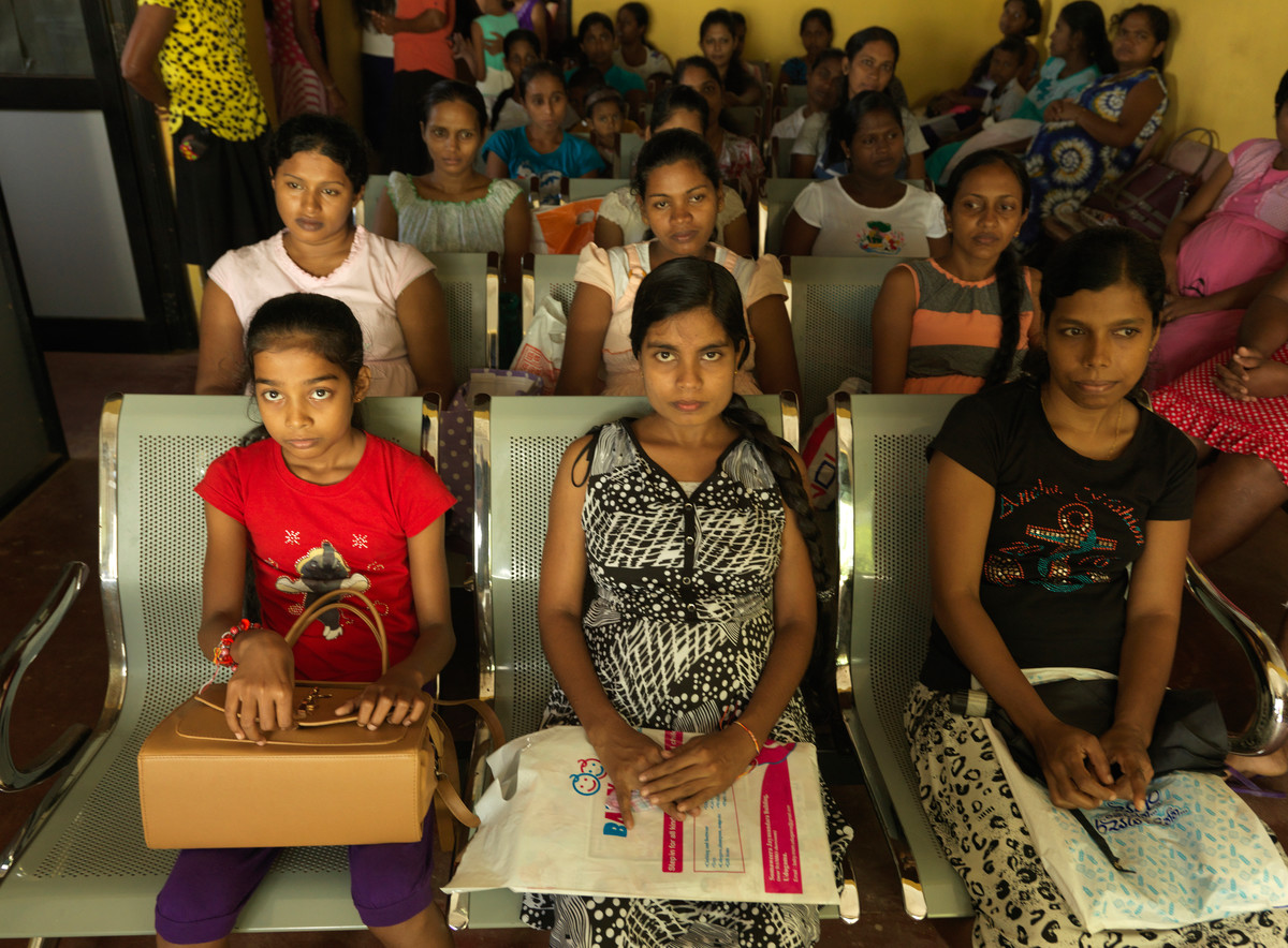 Women at the clinic