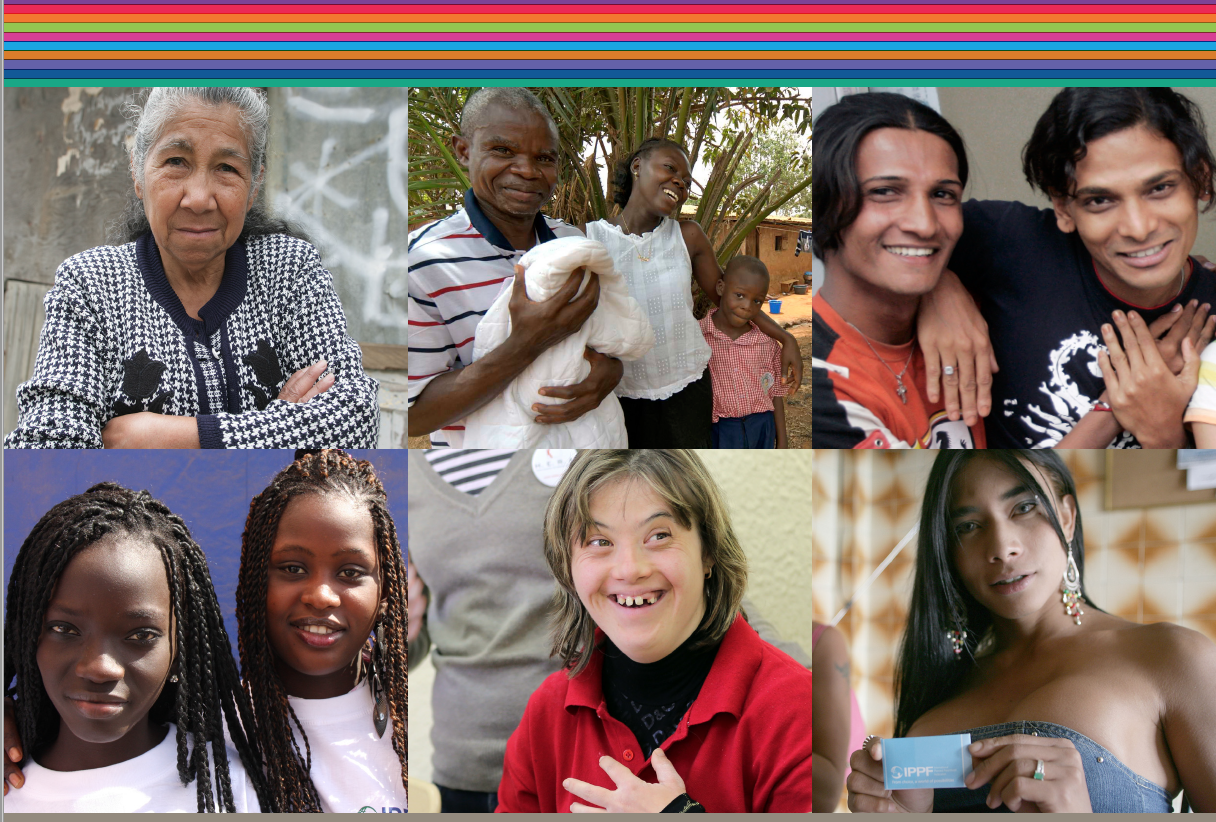 front cover of publication featuring diverse people