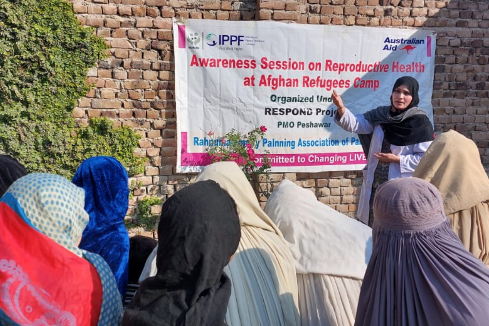 FPAP staff conducts an Awareness Raising Session on Reproductive Health 