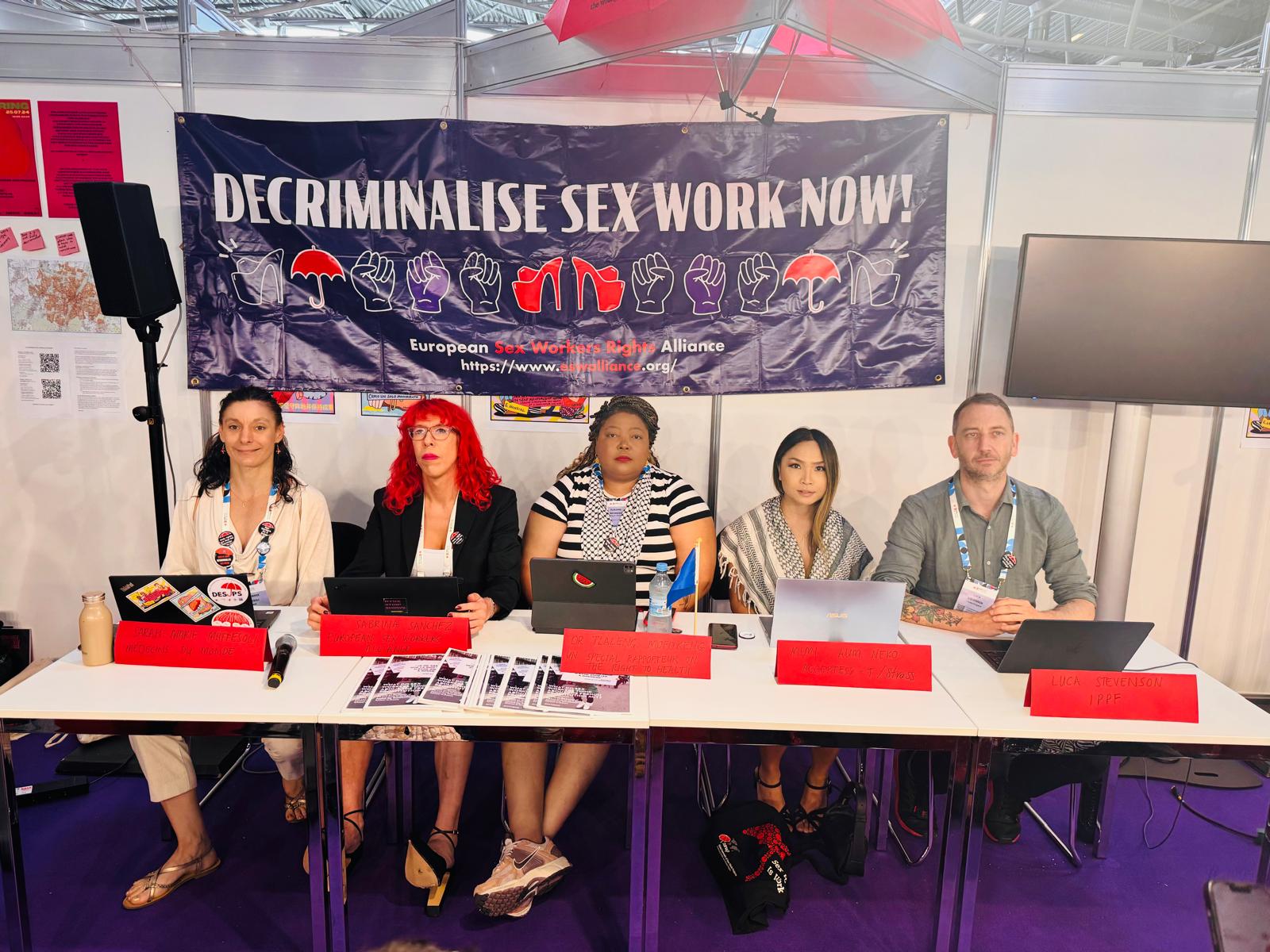 Sex Worker Press Conference