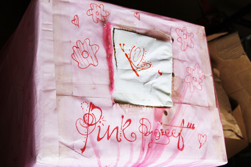 Pink box