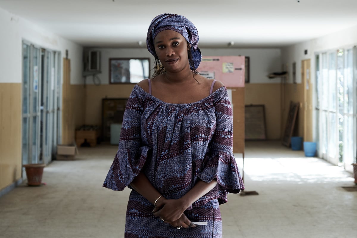 Maguette Mbow, an ABSEF client