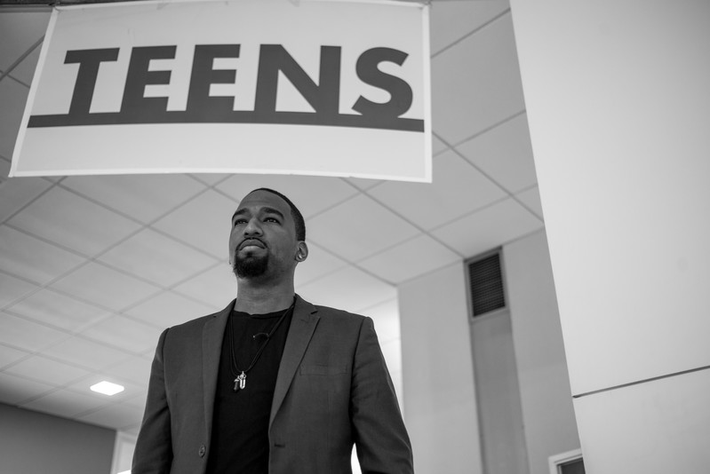 Male youth counsellor