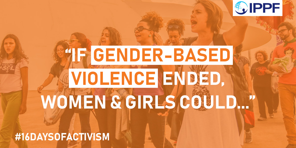 16 days of activism again GBV - share on social media!