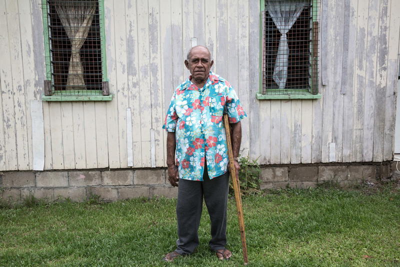 Ratu Meli Tovelo is chief in his village of Naiserelagi in Ra Province.