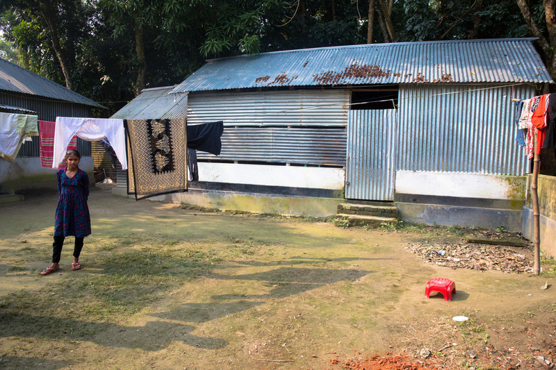The region of Belkuchi is very rural made up of agricultural land, which is prone to flooding in the monsoon season.  