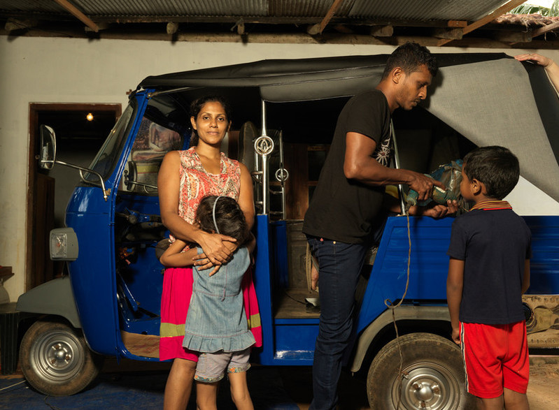 Prijani and Chandana were forced to flee their home during the floods of May 2017 in Sri Lanka. They didn’t have time to take any belongings, so ran with their two small children. After the floods, they attended gender based violence training run by Family Planning Association of Sri Lanka, where they learned about child protection needs.   “We weren’t informed that the floods were going to come, but when the water reached our knee level we knew we have to move. We just took the kids and left” says Prijani.