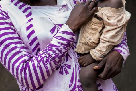 South Sudan mother and child