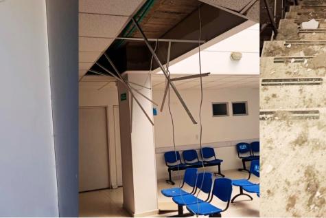 Images of damaged Profamilia clinics 