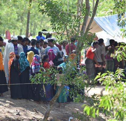 Rohingya refugees in Bangledesh