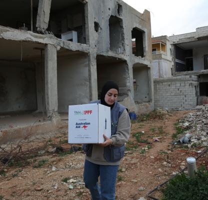 A kit delivered by SALAMA