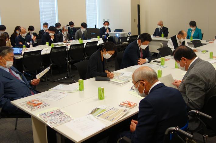 2022年3月30日　JPFP緊急会合の様子