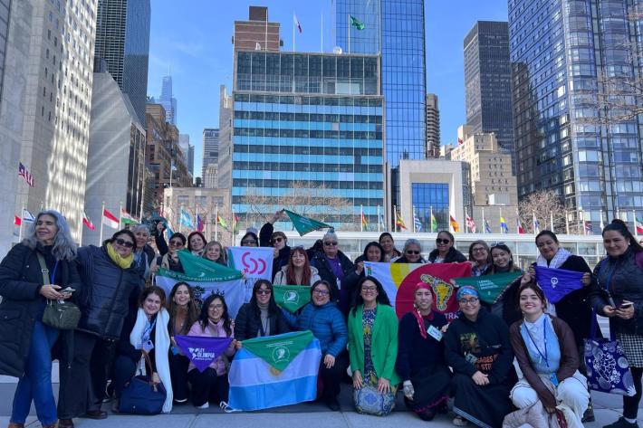 IPPF delegation at the UN