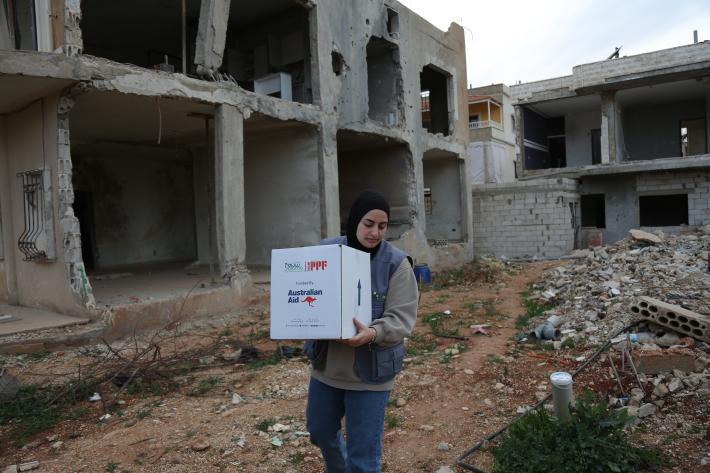 A kit delivered by SALAMA