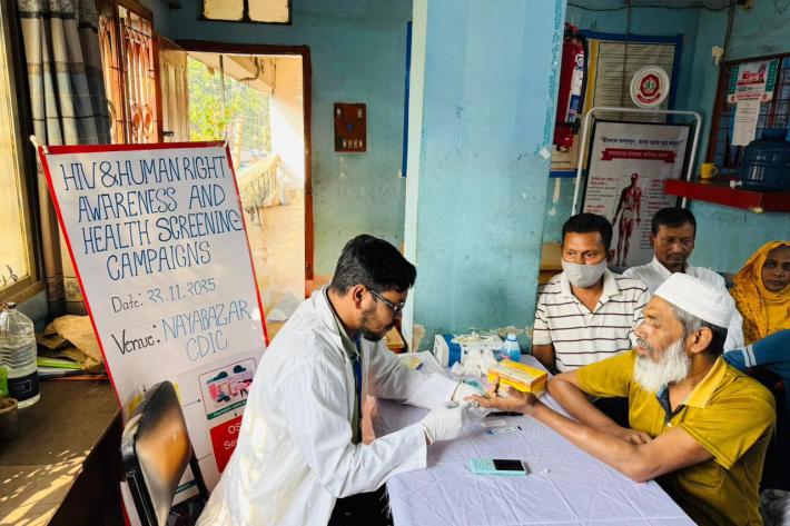Aid Cuts to HIV services Bangladesh