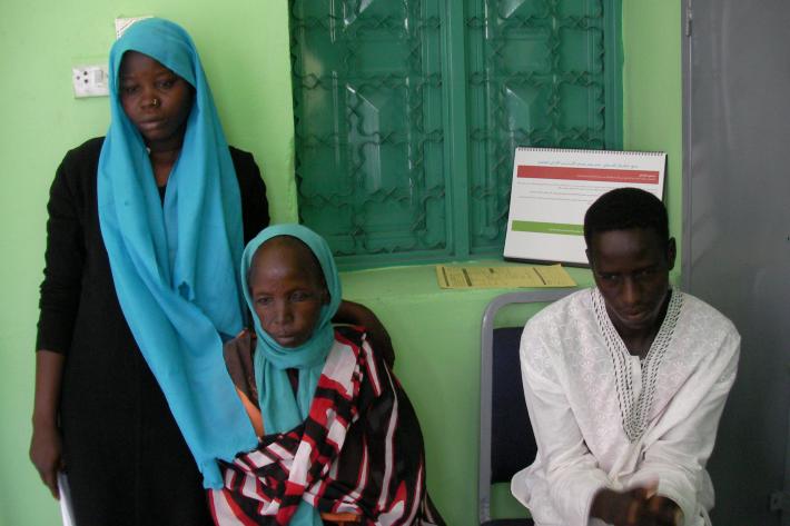 Faced by stigma and discrimination, this family lost their father a year ago; in a camp where all else are poor, this family is the poorest. Hassan would like to have a donkey, to enable him to be self-reliant and also support his mother and sister. Amina, who has been thrust into adulthood, wants to take care of her mother, she lives ‘in silence, nobody talks to me, I don’t go outside’.