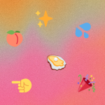 Graphic with emojis