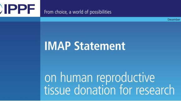 IMAP Statement on human reproductive tissue donation for research