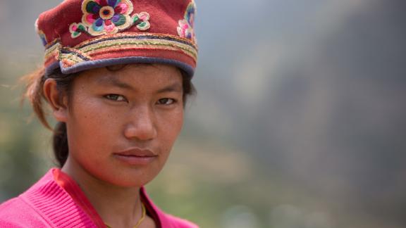 Young nepalese female farmer, IPPF, FPAN
