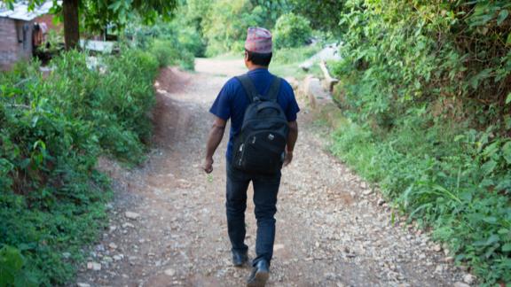 Man walking