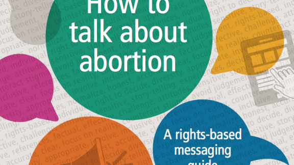 How to talk about abortion - messaging guide