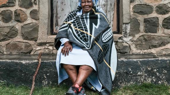 Makholu Mahao, Lesotho, community leader