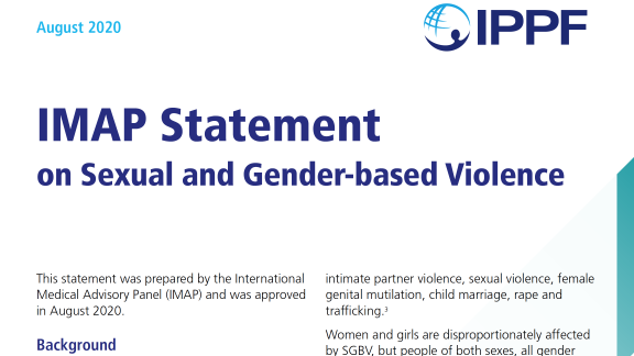 front cover of statement