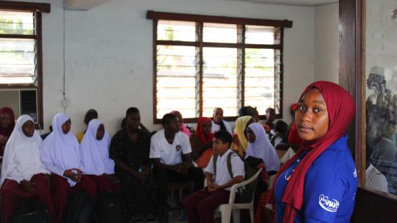 ZAHRA, A YOUTH VOLUNTEER FROM TANZANIA