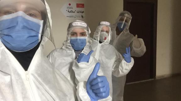 Staff in PPE