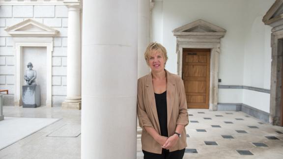 Ivana Bacik Labour Party Senator, Leinster House, Dublin