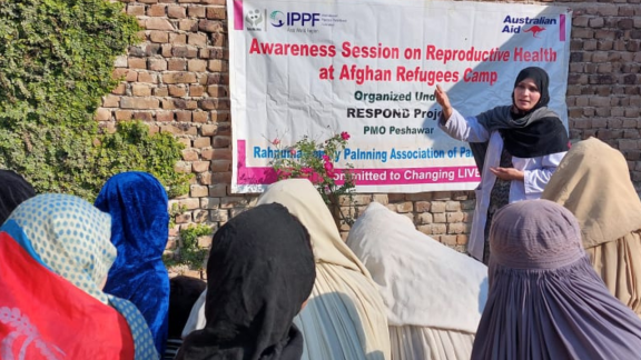 FPAP staff conducts an Awareness Raising Session on Reproductive Health 