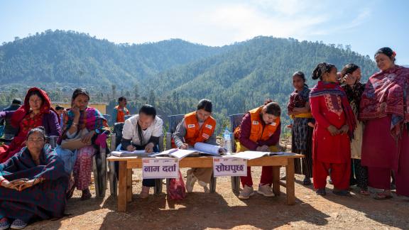 Nepal humanitarian response earthquake