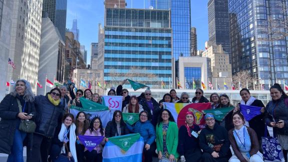 IPPF delegation at the UN