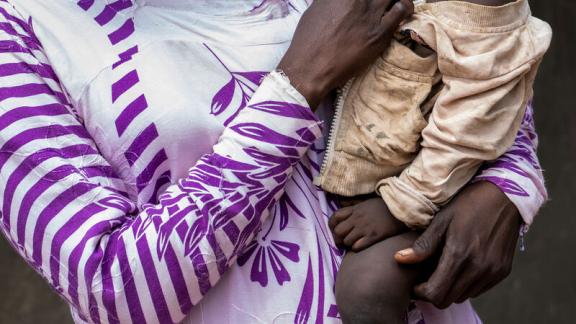 South Sudan mother and child 