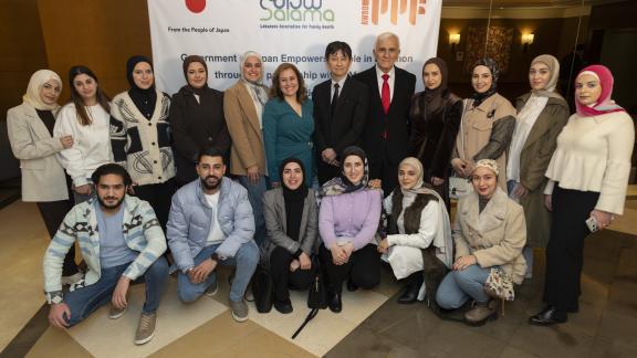 A group photo from the JSB SALAMA closing ceremony