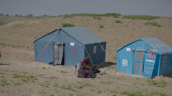 displacement camp in Afghanistan