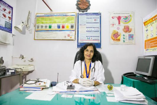 Mala, doctor at FPAI , GCACI