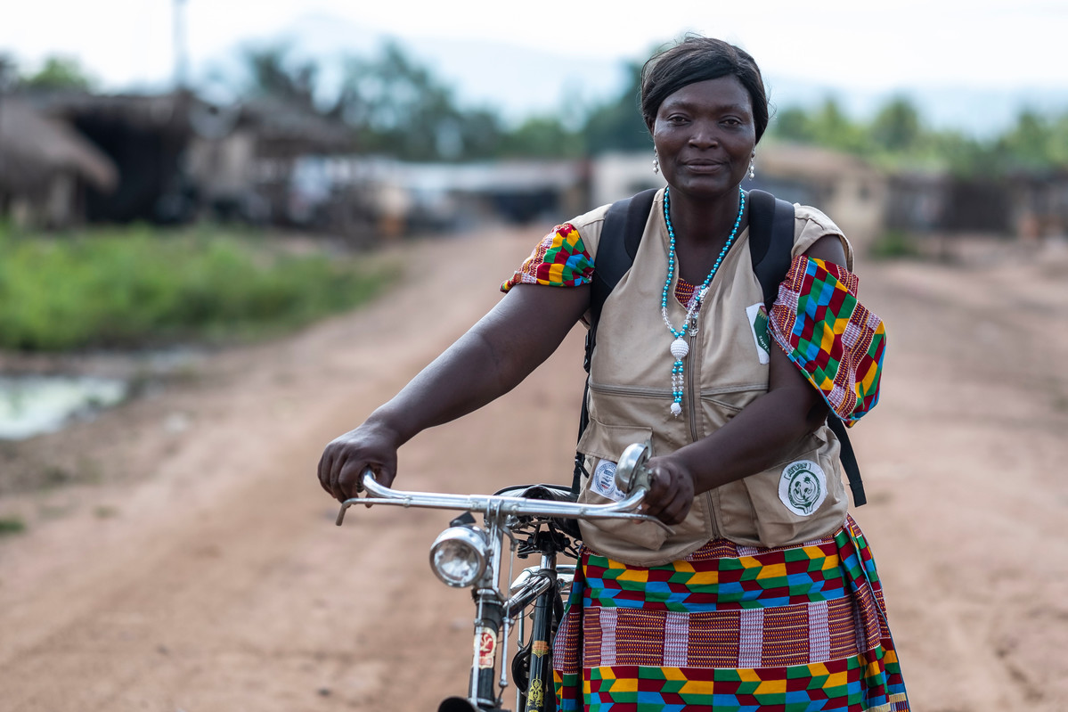 Abla Abassa community health worker